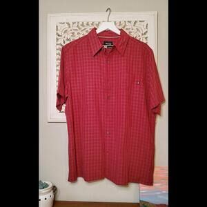 Men's Marmot plaid shirt